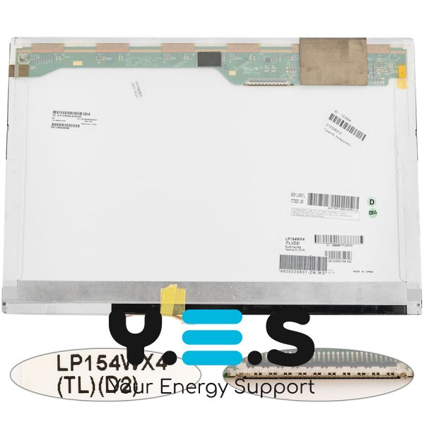 Матриця 15.4" LP154WX4-TLD2 1280×800 30pin 1CCFL глянець, роз’єм справа зверху (renew)