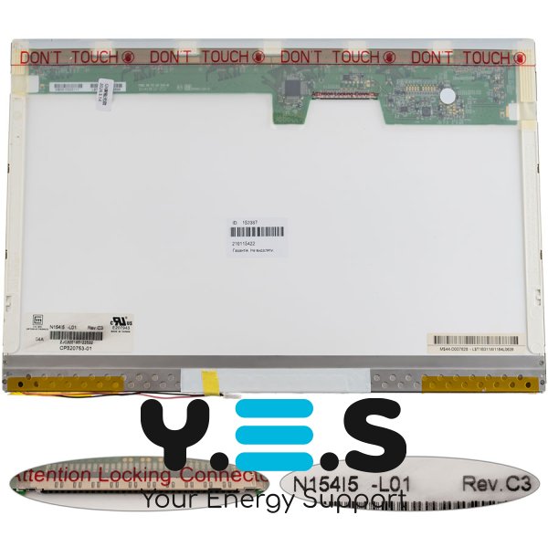 Матриця 15.4″ N154I5-L01 1280×800, 30pin, 1CCFL, глянець, роз’єм справа зверху (renew)