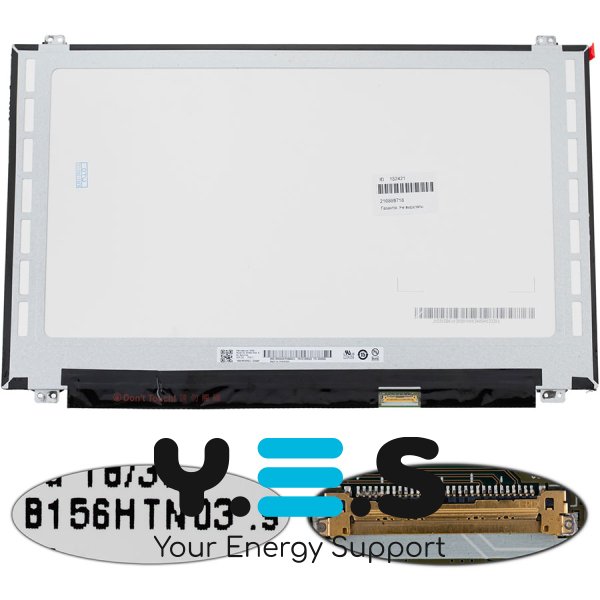 Матриця 15.6″ B156HTN03.9 FHD 1920×1080 eDP 30pin LED Slim матова (роз’єм справа знизу)