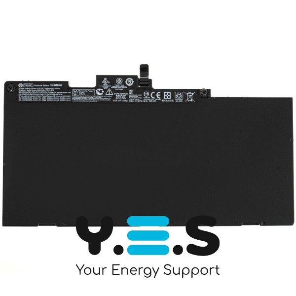 Акумулятор HP TA03XL для EliteBook 840 G4/850 G4, 11.4V 3300mAh 39Wh, чорний