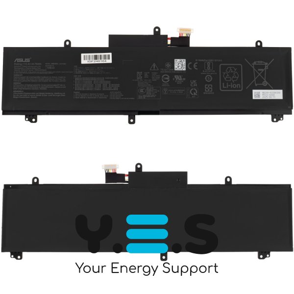 Оригінальна батарея ASUS C41N1837 для Zephyrus GA502DU/GA502GU/GU502GU/GU502DU/GU502GV 76Wh чорна