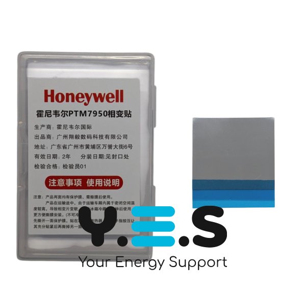 Термопрокладка Honeywell PTM7950 з фазовим переходом 40×40×0,2 мм, 8,5 Вт/м·К