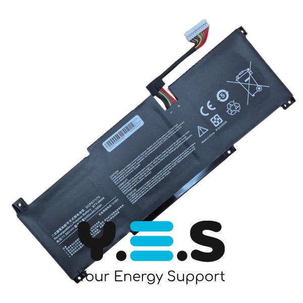 Акумулятор BTY‑M494 для MSI Modern 15 H C13M/B13M/B12M, Modern 14 C11M/C12M/C12MO/C7M 11.55V 3400mAh 39Wh