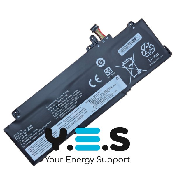Акумулятор L23M3P75 для Lenovo ThinkPad T14s Gen 5/6 (L23C3P70, L23D3P76) 11.1V 3400mAh 38Wh