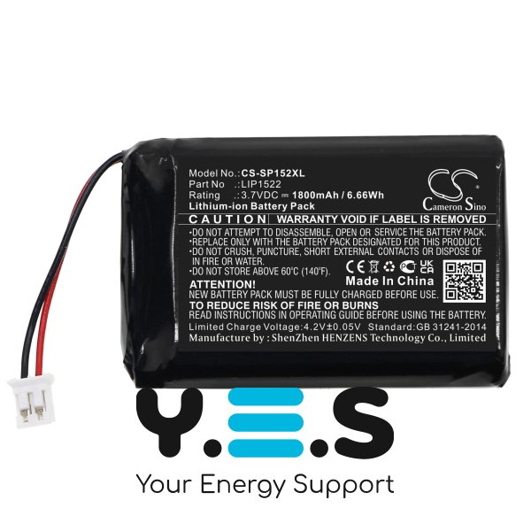 Акумулятор Sony LIP1522 1800mAh для PS4 DualShock 4 CUH-ZCT1 (Cameron Sino CS-SP152XL)