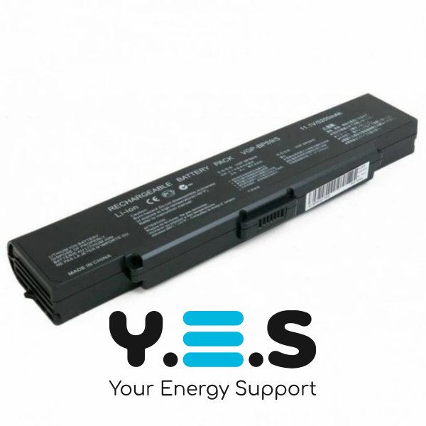 Акумулятор Li‑Ion SONY VGP‑BPS9 11.1V 5200mAh для VGP‑BPS9/B, VGP‑BPL9, VGP‑BPL9C, VGP‑BPS10, V