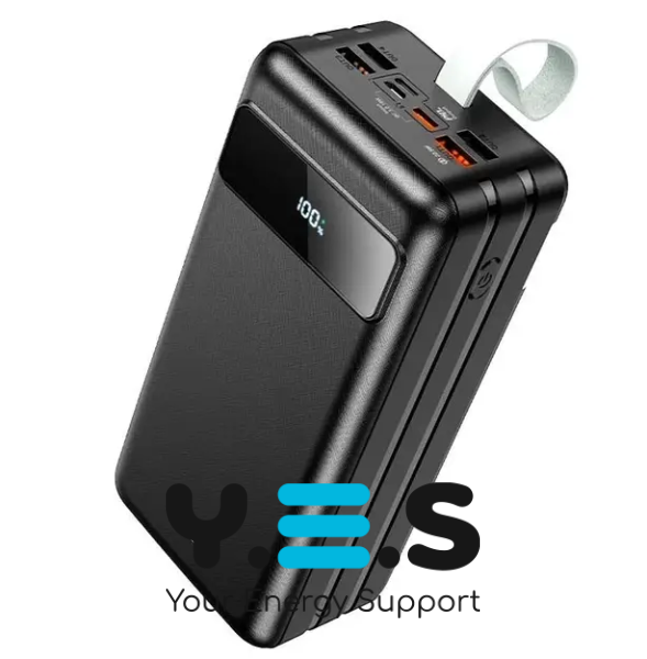 Павербанк Hoco J86B Electric 60000mAh 22.5W, чорний