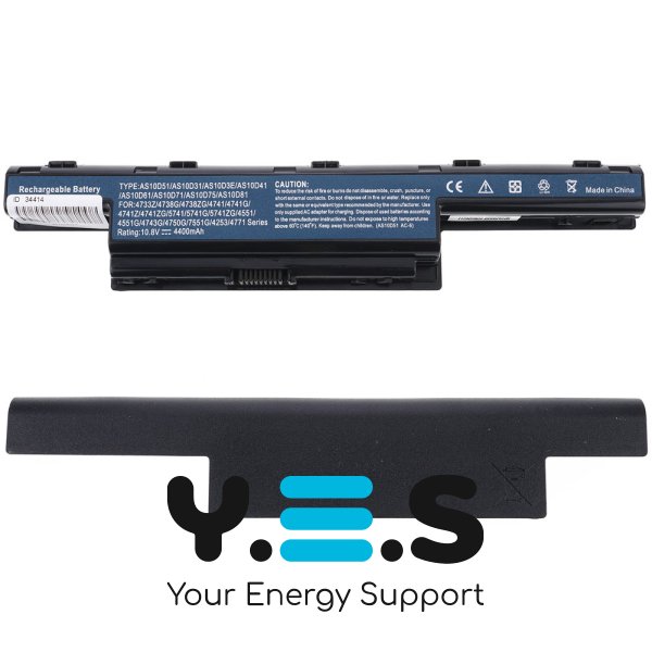 4400mAh 10.8V AS10D31 акумулятор для Acer Aspire V3 4741 5741G 5551G 5552G 5560G 5750G AS10D41 AS10D51 AS10G3E AS10D61 AS10D81