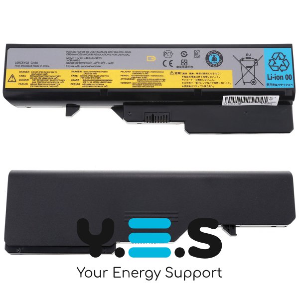 4400mAh 11.1V L09M6Y02 L10M6F21 L09S6Y02 L09L6Y02 акумулятор для Lenovo IdeaPad G460 G465 G470 G475 G560 G565 G570 G575 G770 Z460