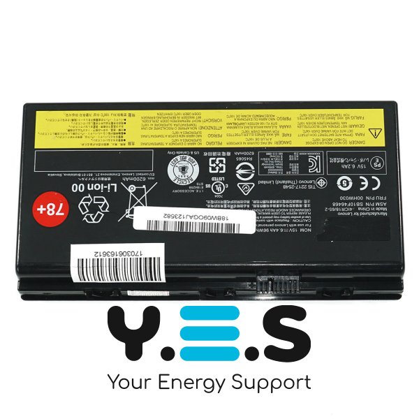 6400mAh 15V 00HW030 01AV451 SB10F46468 акумулятор для Lenovo ThinkPad P70 P71 20ER003QGE Mobile Workstation