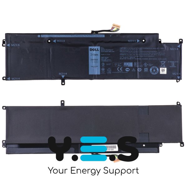 Original 4250mAh 7.6V XCNR3 акумулятор для Dell Latitude 13 7370 Ultrabook N3KPR P63NY WY7CG