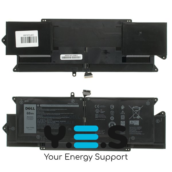 Original 5666mAh 11.4V Y7HR3  JHT2H 0HRGYV 0WY9MP акумулятор для Dell Latitude 7410