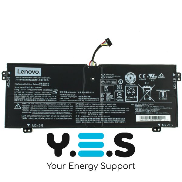 Original 6268mAh 7.68V акумулятор для Lenovo Yoga 720-13IKB-80X60050GE 730-13IKB-81C 81CT007YGE L16L4PB1 L16C4PB1 L16M4PB1
