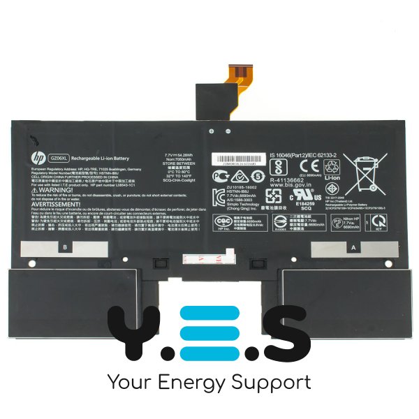 Original 7.7V 7050mAh GZ06XL  акумулятор для Spectre Folio 13-ak HSTNN-IB8J L08543-1C1 13-ak000