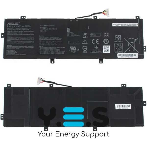 Original 70Wh 15.4V акумулятор для ASUS C31N1831 C31N1832 PRO P3540FA P3548FA P574FA PE574FA PX574F