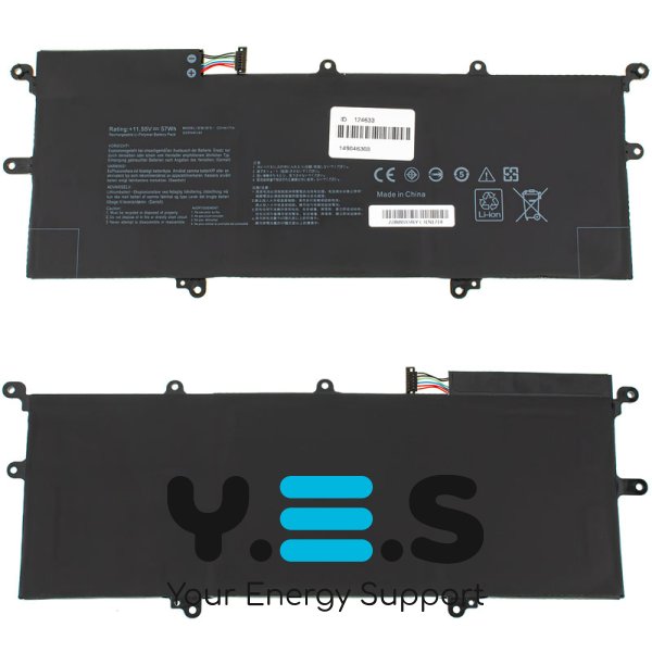 4940mAh 11.55V C31N1714 акумулятор для ASUS ZenBook Flip 14 UX461UA UX461UN UX461FA UX461FN 2-in-1 UX461UA-E1072T E1022T E1091T C31PQCH