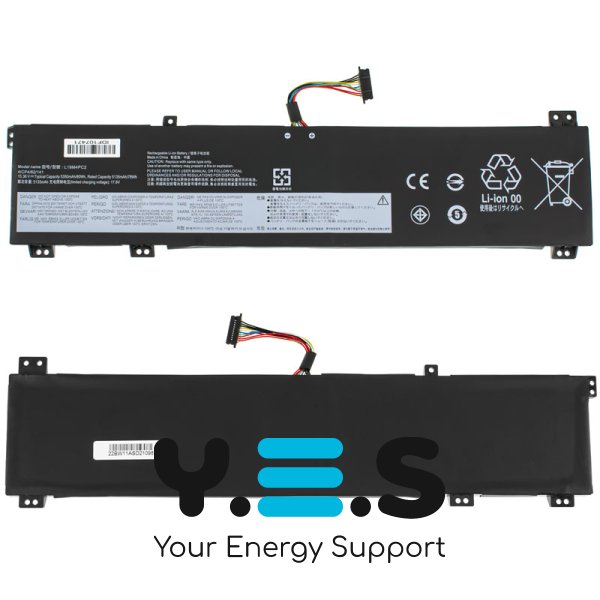 5350mAh 15.36V L19M4PC0 L19C4PC0 L19L4PC0 L19SPC0 акумулятор для Lenovo Legion 5-15ARH05,15IMH05H L19M4PC1 L19M4PC2 L19C4PC1 L19C4PC2