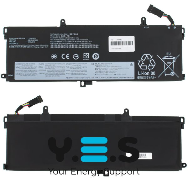 4950mAh 11.52V L18M3P71 акумулятор для Lenovo ThinkPad T590 P53S T15 P15s 1st Gen L18L3P71