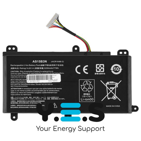 5200mAh 14.8V AS15B3N акумулятор для Acer Predator 15 G9-591 G9-591G G9-592 G9-592G G9-593 17