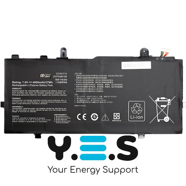 4900mAh 7.6V C21N1714 акумулятор для ASUS VivoBook Flip TP401 TP401N TP401M TP401NA TP401CA J401MA J401CA