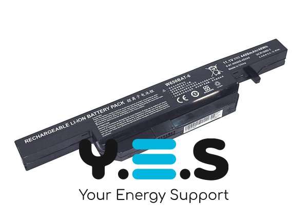 11.1V 5200mAh W650BAT-6 акумулятор для Hasee K610C K650D K750D K570N K710C K590C K750D G150SG G150S G150TC G150MG W650S
