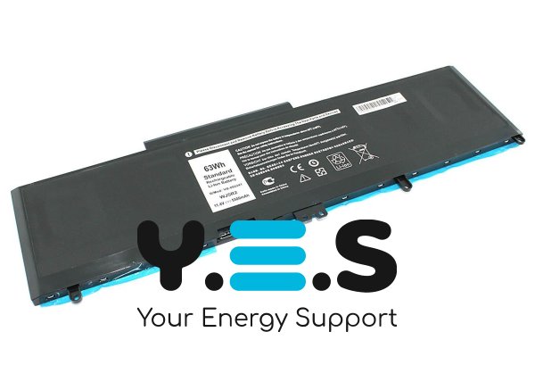 5500mAh 11.4V WJ5R2 акумулятор для DELL Precision 15 3510 M3510 Series WJ5R2 4F5YV