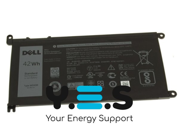 Original 3500mAh 11.4V WDX0R акумулятор для WDXOR Battery For DELL Latitude 3180 3189 3390 Vostro 14 5468 15 5568 Inspiron 13 5379 17 5767 5770