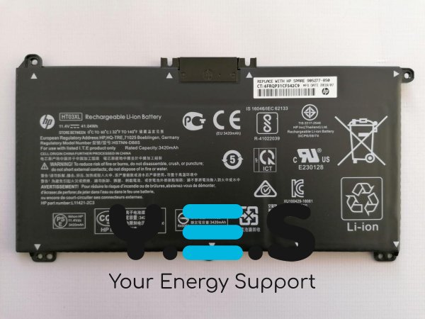 Original 3420mAh 11.4V HT03XL акумулятор для HP Pavilion 14-CE0025TU 14-CE0034TX 15-CS0037T 250 255 G7 HSTNN-LB8L/LB8M/DB8R