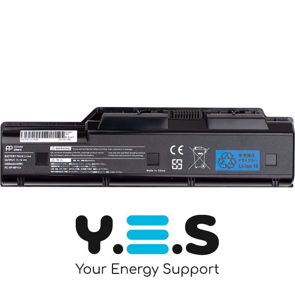 4400mAh 11.1V акумулятор для NEC PC VP WP114 (WP114-3S2P)