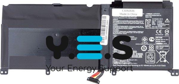 Original 3950mAh 15.2V C41N1524 акумулятор для ASUS Zenbook Pro UX501VW UX501JW G501VW N501VW-2B N501VW G501VW-FY081T N501JW-2B