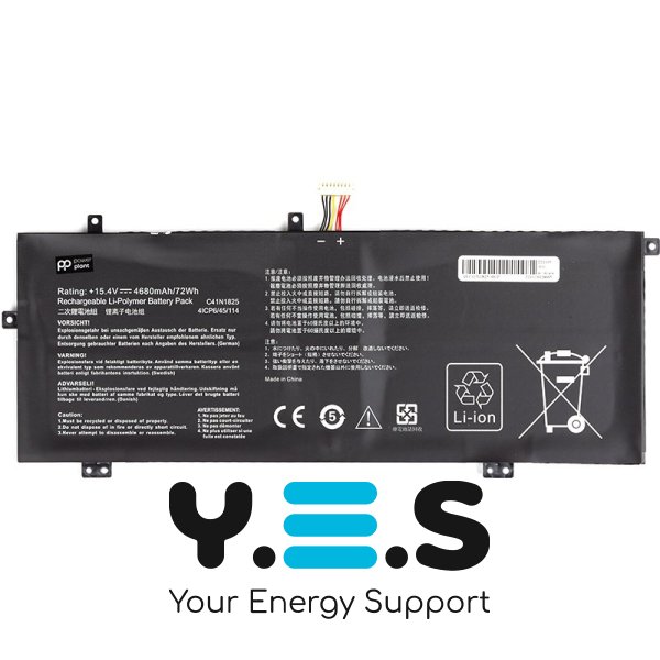 4680mAh 15.4V C41N1825 акумулятор для Asus VivoBook X403FA I403FA ADOL14F 0B200-03250000