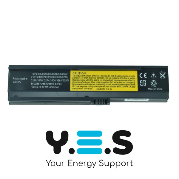 5200mAh 11.1V CGR-B/6H5 LIP6220QUPC-SY6 BATEFL50L BATEFL50L9C72 BT.00603.006 BT.00903.007 BT.00604.012 акумулятор для Acer TravelMate 323