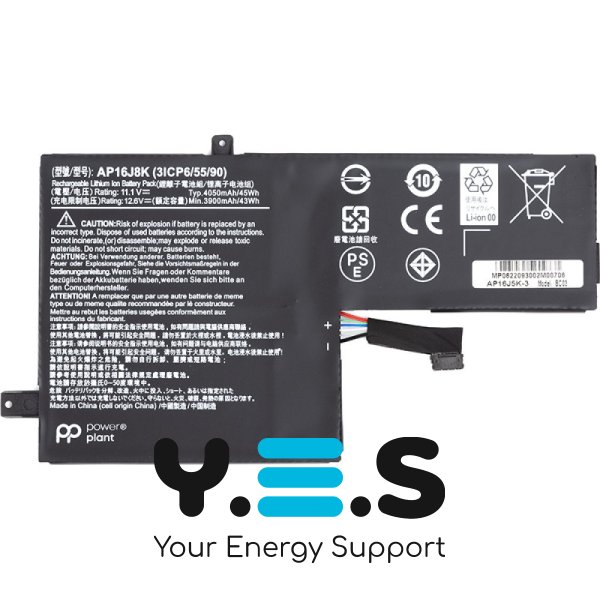 AP16J8K 11.1V 4050mAh акумулятор для Acer Chromebook 11 C731 C731T CB311-7H AP16J5K