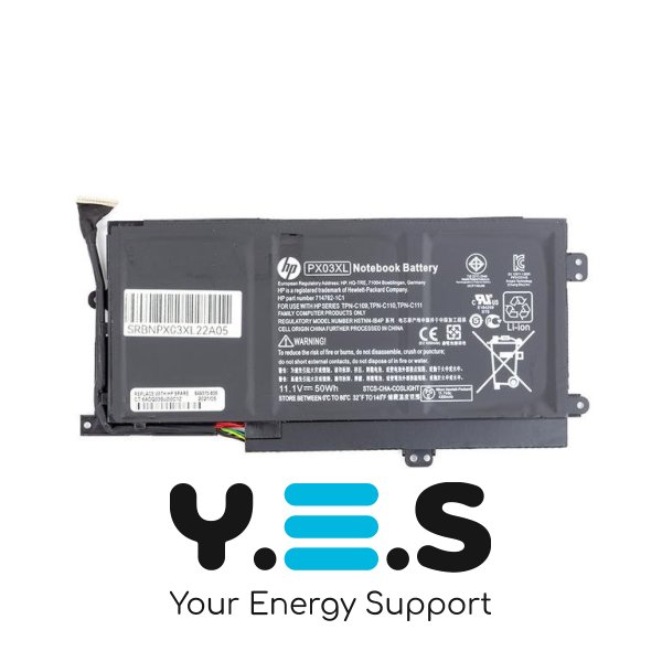 Original 50Wh 11.1V PX03XL акумулятор для HP Envy 14-k000 Touchsmart M6-K TPN-C109 C110