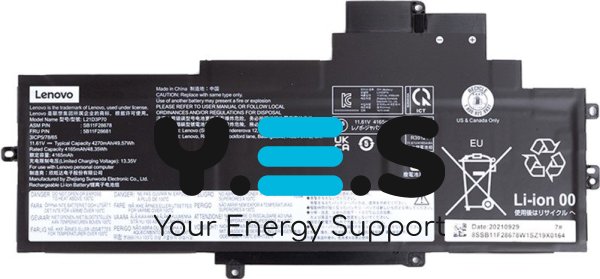 Original 4270mAh 11.61V акумулятор для Lenovo L21D3P70 L21L3P70 L21M3P70 B11F28678.