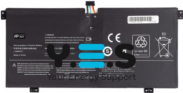 5200mAh 7.6V L15M4PC1 акумулятор для L15M4PC1 L15L4PC1 for Lenovo YOGA 710 711
