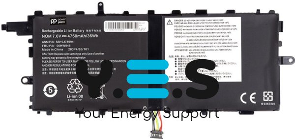 4750mAh 7.6V 00HW045 акумулятор для Lenovo ThinkPad X1 Tablet Series Laptop Replace Part Number SB10J78993 00HW046 SB10J78994
