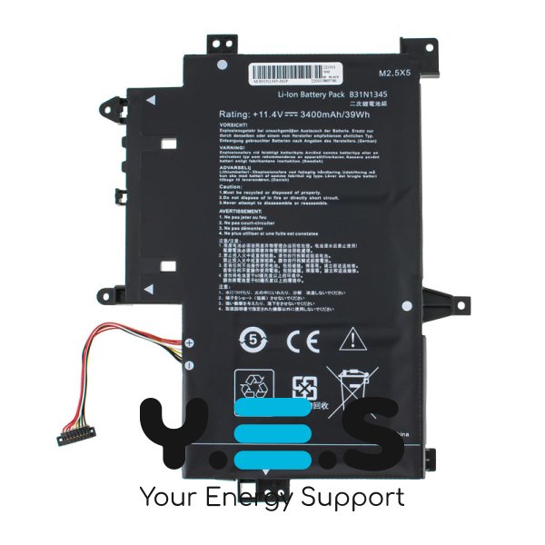 3400mAh 11.4V B31N1345 акумулятор для ASUS Transformer Book Flip TP500L TP500LA TP500LN