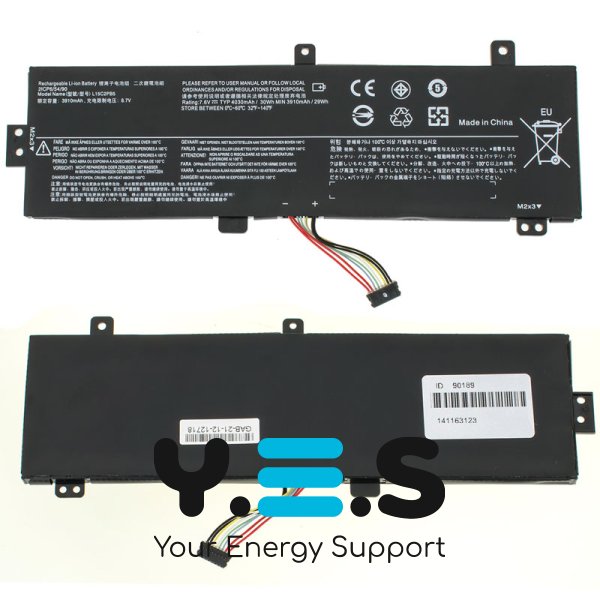 3948mAh 7.6V акумулятор для LENOVO IdeaPad 310-15ISK 310-15IKB 510-15IKB L15L2PB4 L15L2PB5 L15M2PB5 L15C2PB5 L15M2PB3
