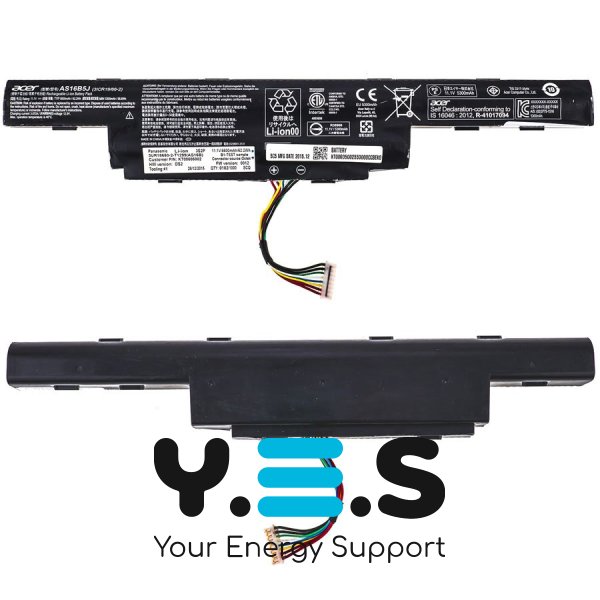 Original 5600mAh 11.1V AS16B5J AS16B8J батарея для Acer Aspire E5-575G-53VG 3ICR19/66-2