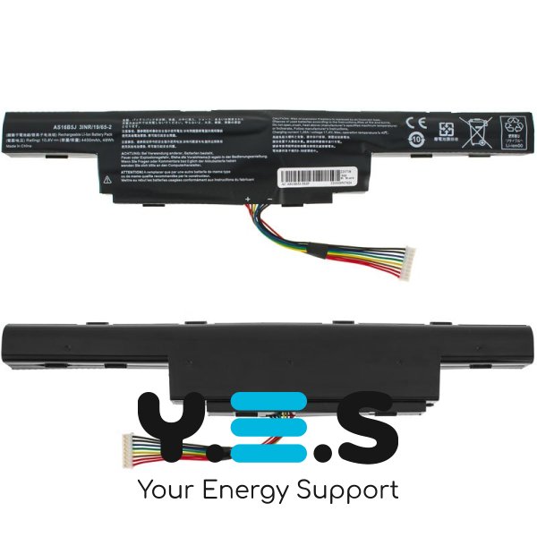 4400mAh 11.1V AS16B5J AS16B8J батарея для Acer Aspire E5-575G-53VG 3ICR19/66-2