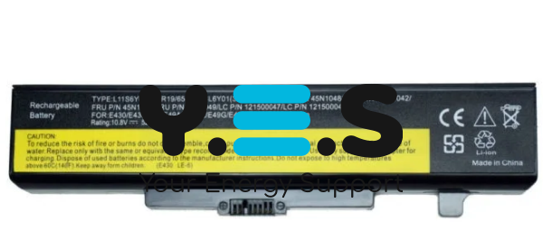 5200mAh 10.8V акумулятор для LENOVO: G,Y,Z,N серій, Y580 Y480 G580  G480 Z380A L11N6R01 L11M6Y01 L11S6Y01 L11L6Y01