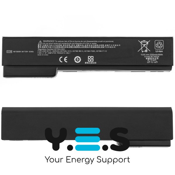 5200mAh 11.1V акумулятор для HP EliteBook 8460p 8460w 8470p 8470w 8560p 8570p 6360b 6460b CC06 CC09 CC06XL HSTNN-CB2F
