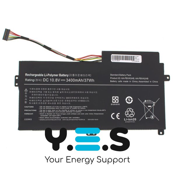 3400mAh 10.8V AA-PBVN3AB акумулятор для SAMSUNG NP370R4E NP370R5E NP370R5V NP450R4E NP450R5E NP450R4V NP450R5V NP470R5E NP510R5E