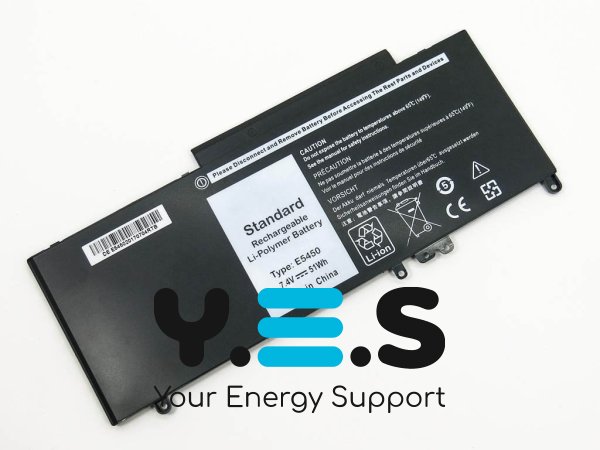 7200mAh 7.4V G5M10 акумулятор для Dell Latitude E5250, E5450, E5550 (8V5GX R9XM9 WYJC2 1KY05)