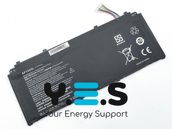 4350mAh 11.1V AP15O5L AP15O3K акумулятор для Acer Spin 5 SP513-52N,Aspire S13 S5-371 CB5-312T,SWIFT 1 SF114 SF514 SF515 TRITON 700 N17W6 N16C4 (БЕЗ ВУШОК)