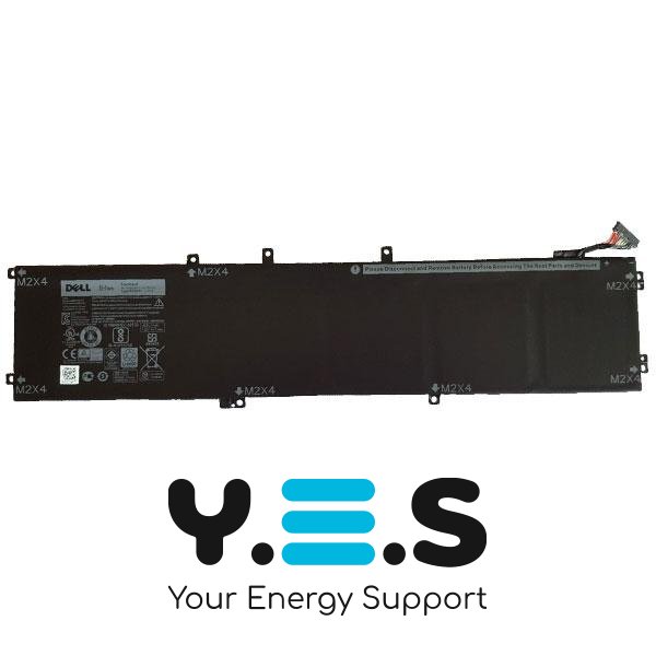 Original 7260mAh 11.4V акумулятор для RRCGW 4GVGH Dell XPS 15 9550 Precision 5510 Series M7R96 62MJV (ВЕРСІЯ 1)