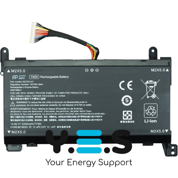 5200mAh 14.8V акумулятор для HP OMEN 17-an013TX 17-an014TX TPN-Q195 HSTNN-LB8B TPN-Q195 8922753-421