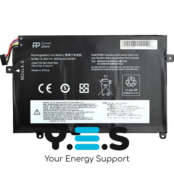 3650mAh 10.95V 01AV411 01AV412 01AV413 батарея для Lenovo ThinkPad E470 E470C E475 SB10K97568 SB10K97569 SB10K97570