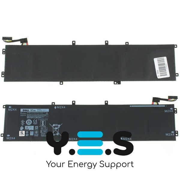 Original 8333mAh 11.4V 6GTPY H5H20 акумулятор для DELL XPS 15 9570 9560 7590 For DELL Precision 5520 5530